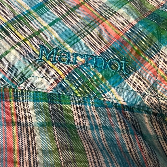 Marmot Multicolor Plaid Women’s Shirt Size Small - Picture 11 of 13